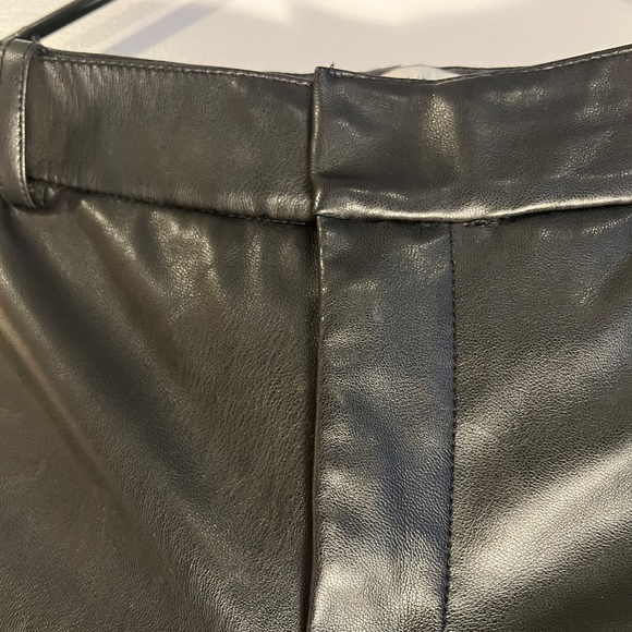 Zara Leather Pants - Picture 3 of 5